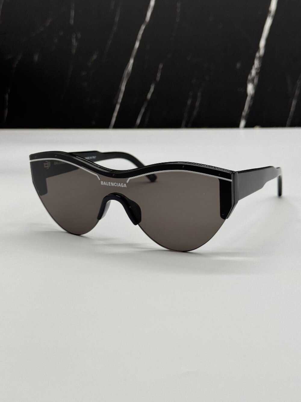 NEW BALENCIAGA BB0004S 001 BLACK WOMEN SUNGLASSES BALENCIAGA EYEWEAR